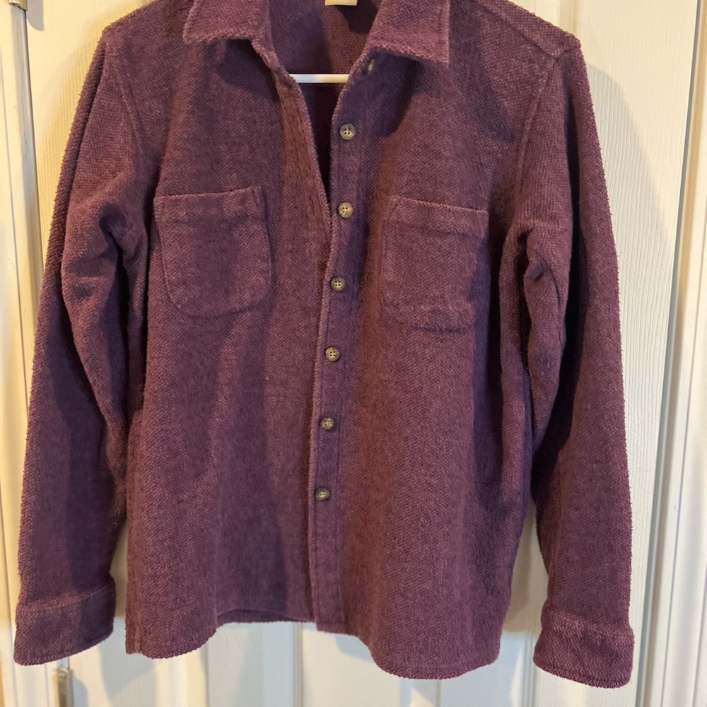 Vintage American Eagle Purple Button-Up Shirt